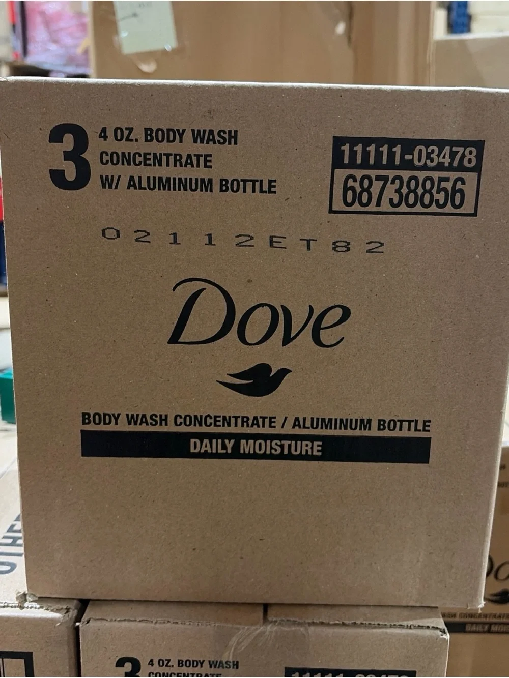 Dove daily moisture